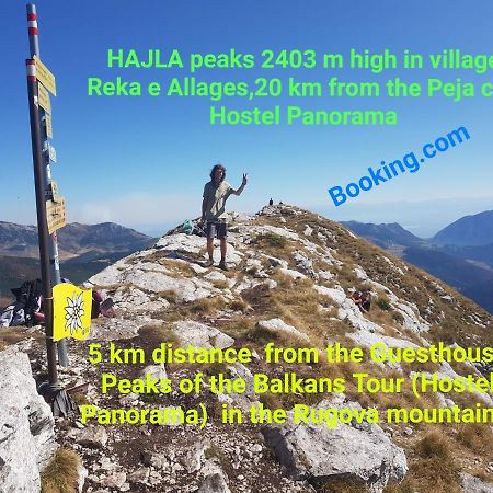Peaks Of The Ballkans Tour Hostel Peje Exterior photo